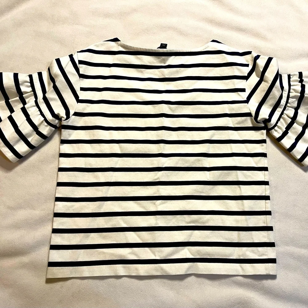 EUC J. Crew Striped‎ Top